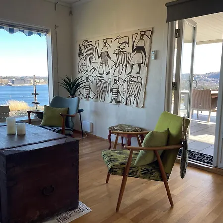 Villa Sjoutsikt Og 60-talls Sjarm! *